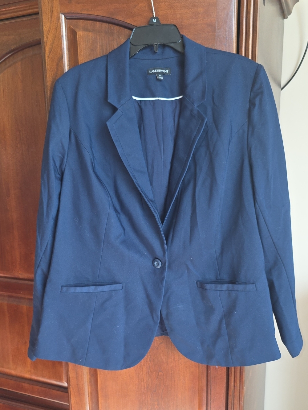 Lane Bryant Navy Blazer Jacket 26
